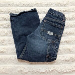 Vintage Osh Kosh B'Gosh Carpenter Cargo Baggy Jeans with Waist Adjuster Buttons